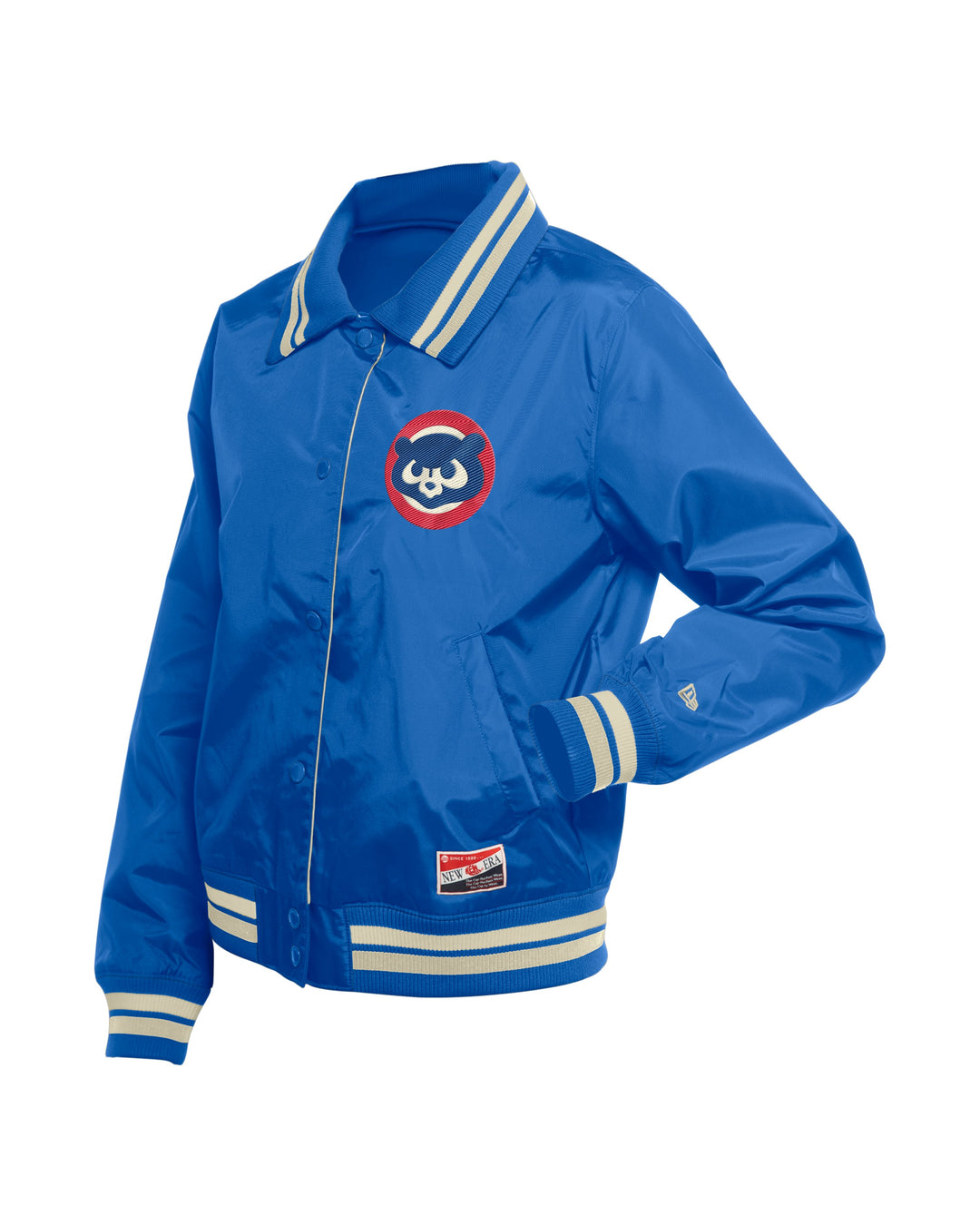 Chicago Cubs Vintage Women's Nylon Jacket Royal Blue by New Era Jackets & Outerwear NEW ERA CAP COMPANY INC