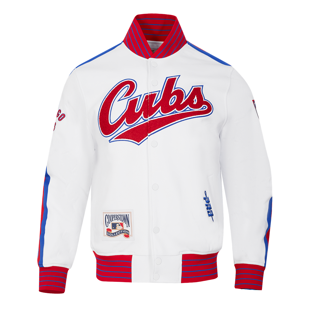 Chicago Cubs Angry Bear Logo Jacket by Pro Standard Jackets & Outerwear PRO STANDARD