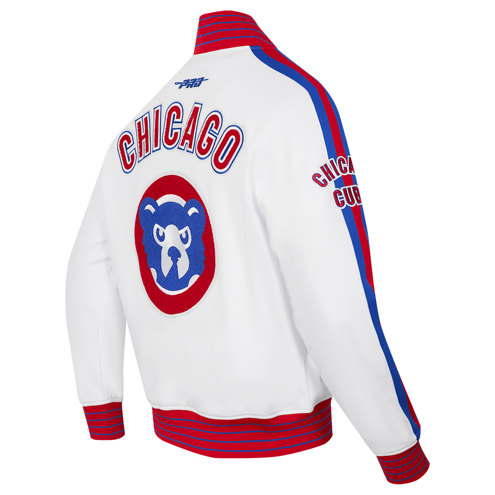 Chicago Cubs Angry Bear Logo Jacket by Pro Standard Jackets & Outerwear PRO STANDARD