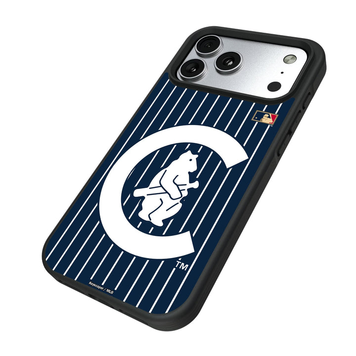Chicago Cubs 1911-1912 - Cooperstown Collection Pinstripe Bump Phone Case for Apple iPhone 17 Series Phone Cases Keyscaper