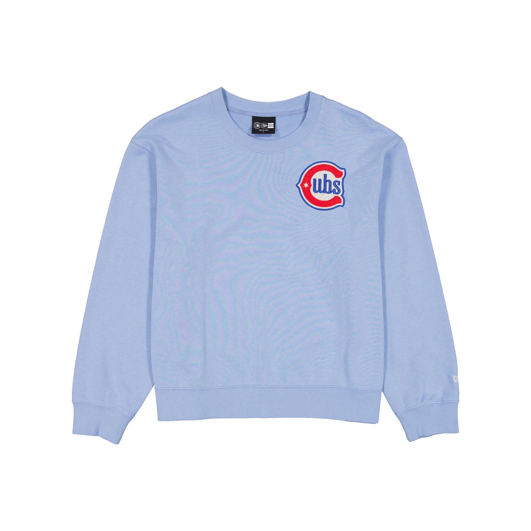 Chicago Cubs Sweet Home Chicago Blues Women's Crewneck Sweatshirt by New Era Sweatshirts & Hoodies NEW ERA CAP COMPANY