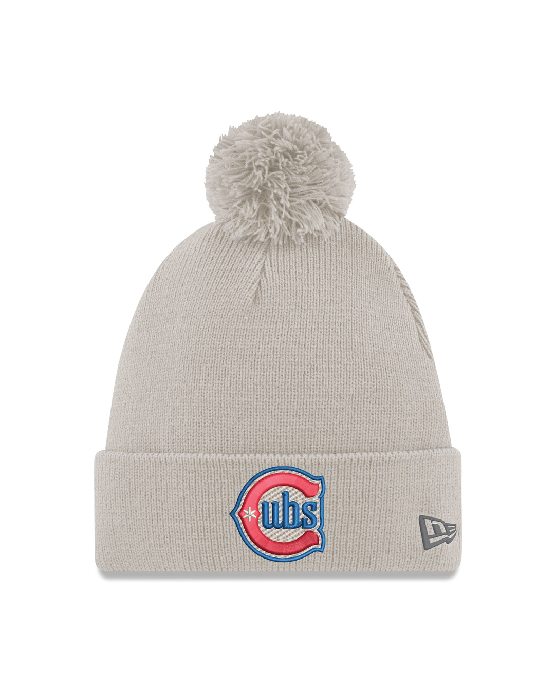 Chicago Cubs Blues Alt Ivory Knit Hat by New Era Caps NEW ERA CAP COMPANY INC