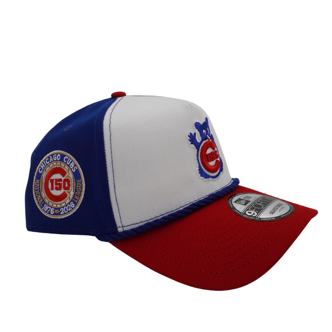 Chicago Cubs 150th Anniversary Waving Bear 940 Snapback Cap by New Era Caps NEW ERA CAP COMPANY