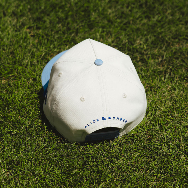 Chicago Cubs x Alice &amp; Wonder Two-Tone Rope 940 Cap — Light Blue Caps NEW ERA CAP COMPANY