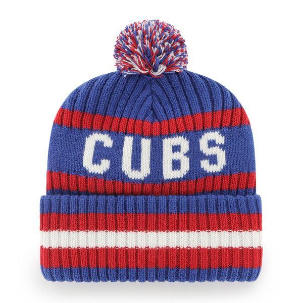 Chicago Cubs Walking Bear Bering Royal Blue 47 Cuffed Knit Beanie by '47 Brand Knits '47 BRAND