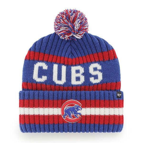 Chicago Cubs Walking Bear Bering Royal Blue 47 Cuffed Knit Beanie by '47 Brand Knits '47 BRAND