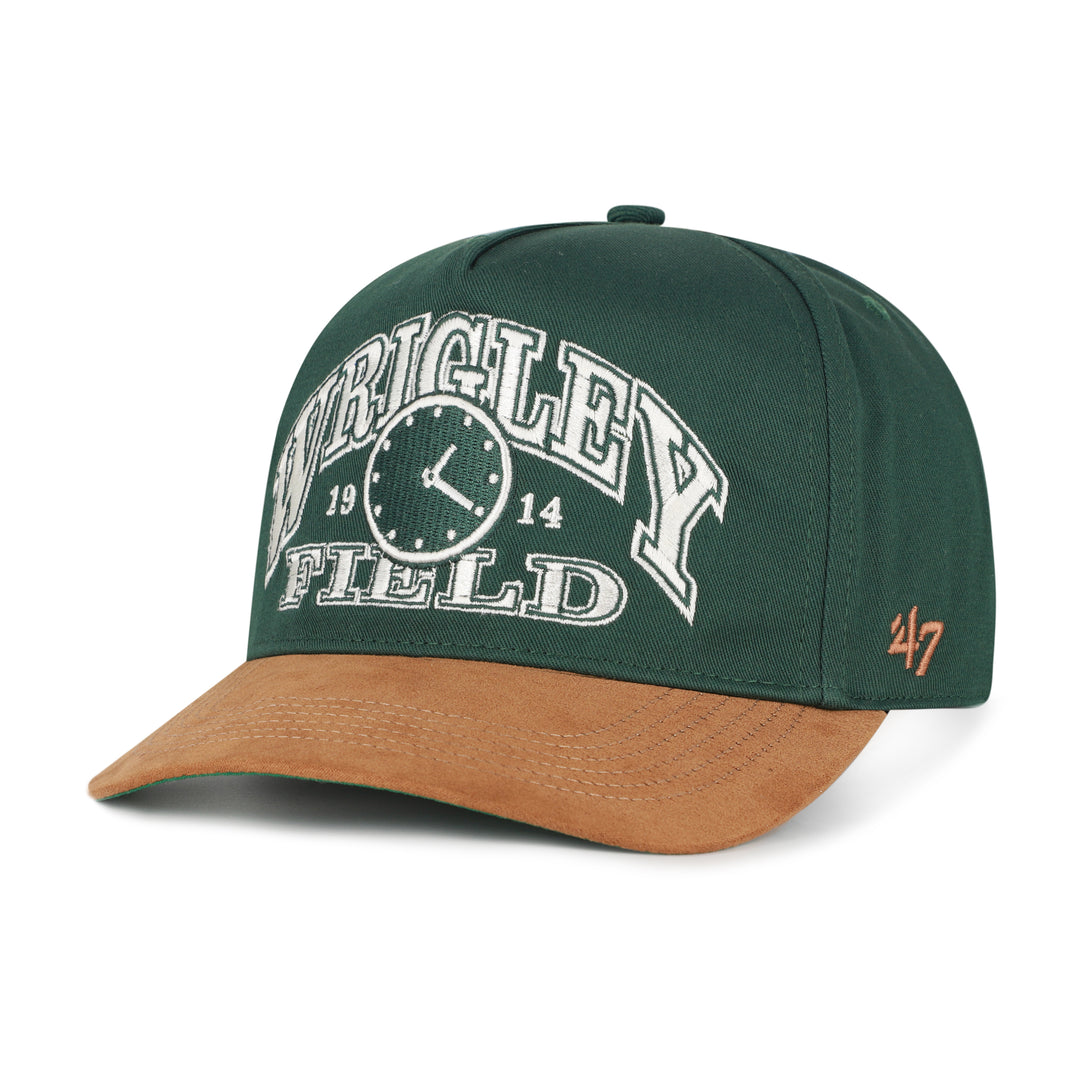 Wrigley Field Breakwood Suede Hitch Cap by '47 Brand Caps TWINS ENTERPRISE INC