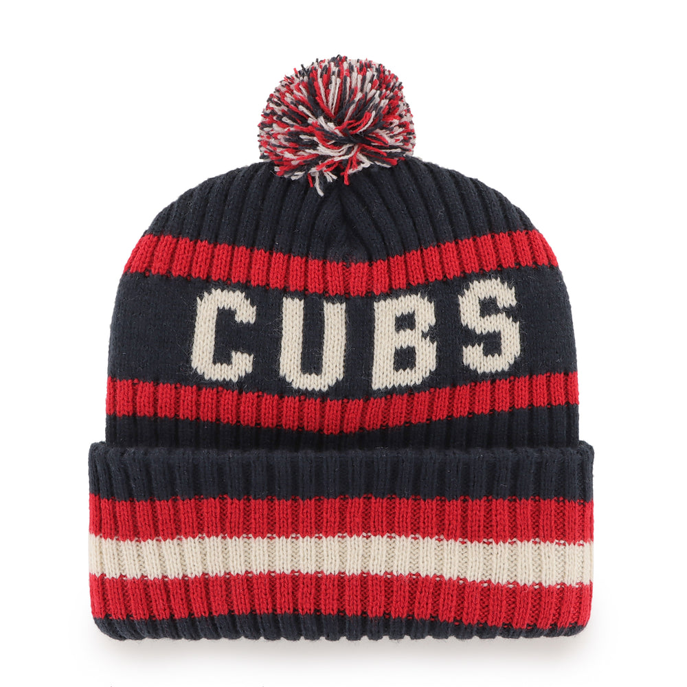 Chicago Cubs 1914 Bering Navy Cuffed Knit Beanie by '47 Brand Knits '47 BRAND