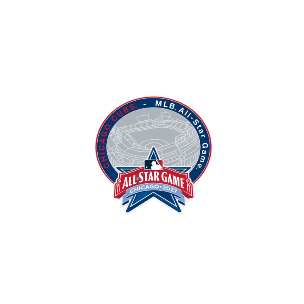 Chicago Cubs 2027 All-Star Game Stadium Image Collector Pin by WinCraft