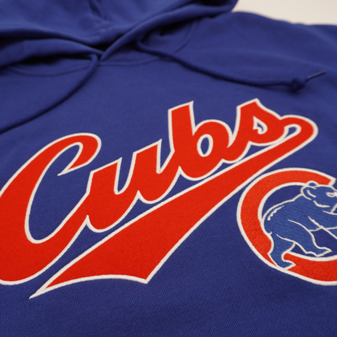 Chicago Cubs Walking Bear 150th Anniversary Patch Hoodie by New Era Sweatshirts &amp; Hoodies NEW ERA CAP COMPANY