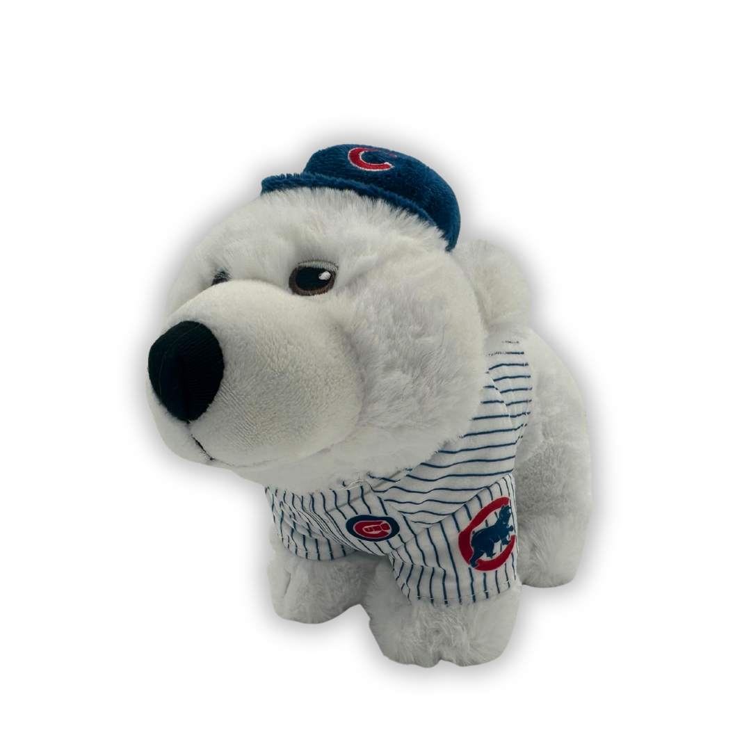 Chicago Cubs Polar Bear Plush PLUSH FOREVER COLLECTIBLES
