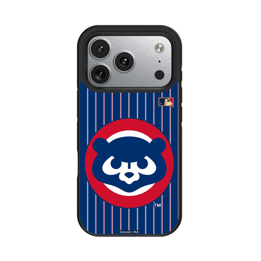 Chicago Cubs Home 1979-1993 - Cooperstown Collection Pinstripe Bump Phone Case for Apple iPhone 17 Series Phone Cases Keyscaper