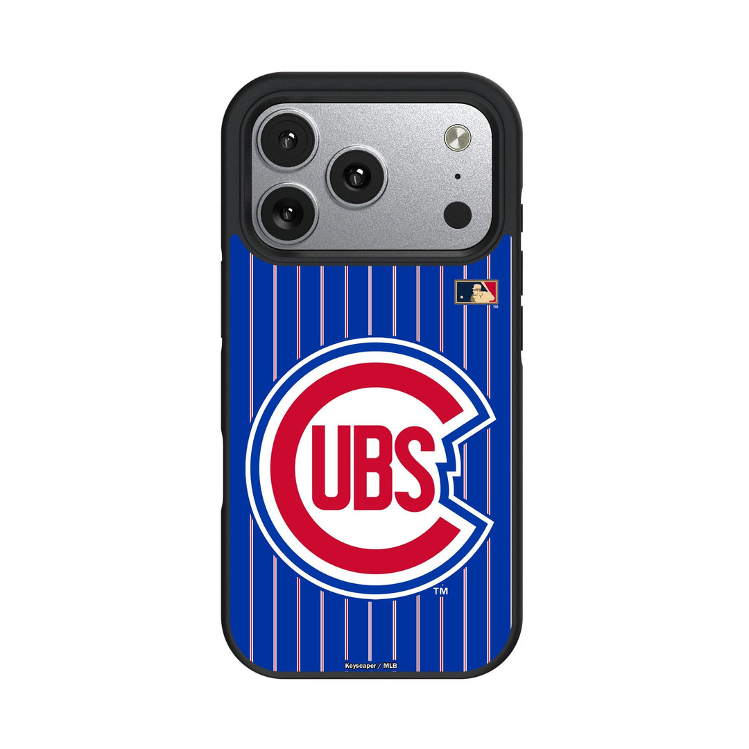 Chicago Cubs 1948-1956 - Cooperstown Collection Pinstripe Bump Phone Case for Apple iPhone 17 Series Phone Cases Keyscaper