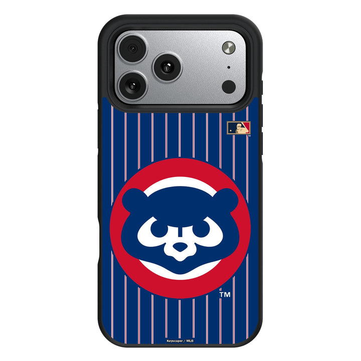 Chicago Cubs Home 1979-1993 - Cooperstown Collection Pinstripe Bump Phone Case for Apple iPhone 17 Series Phone Cases Keyscaper