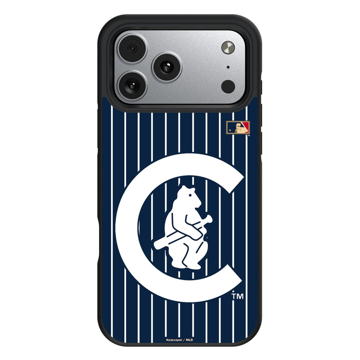 Chicago Cubs 1911-1912 - Cooperstown Collection Pinstripe Bump Phone Case for Apple iPhone 17 Series Phone Cases Keyscaper