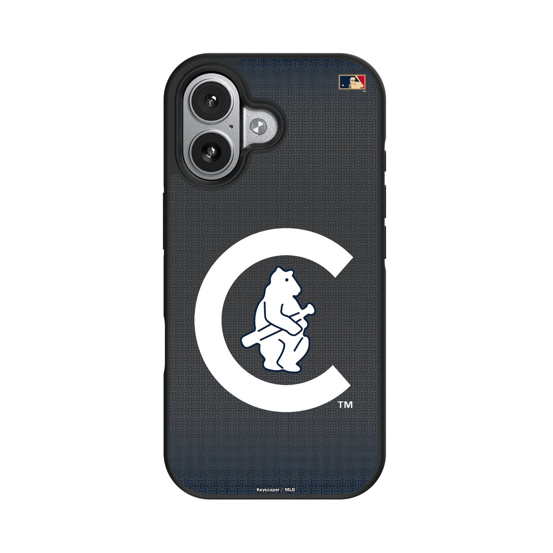 Chicago Cubs 1911-1912 - Cooperstown Collection Linen Bump Phone Case for Apple iPhone 17 Series Phone Cases Keyscaper