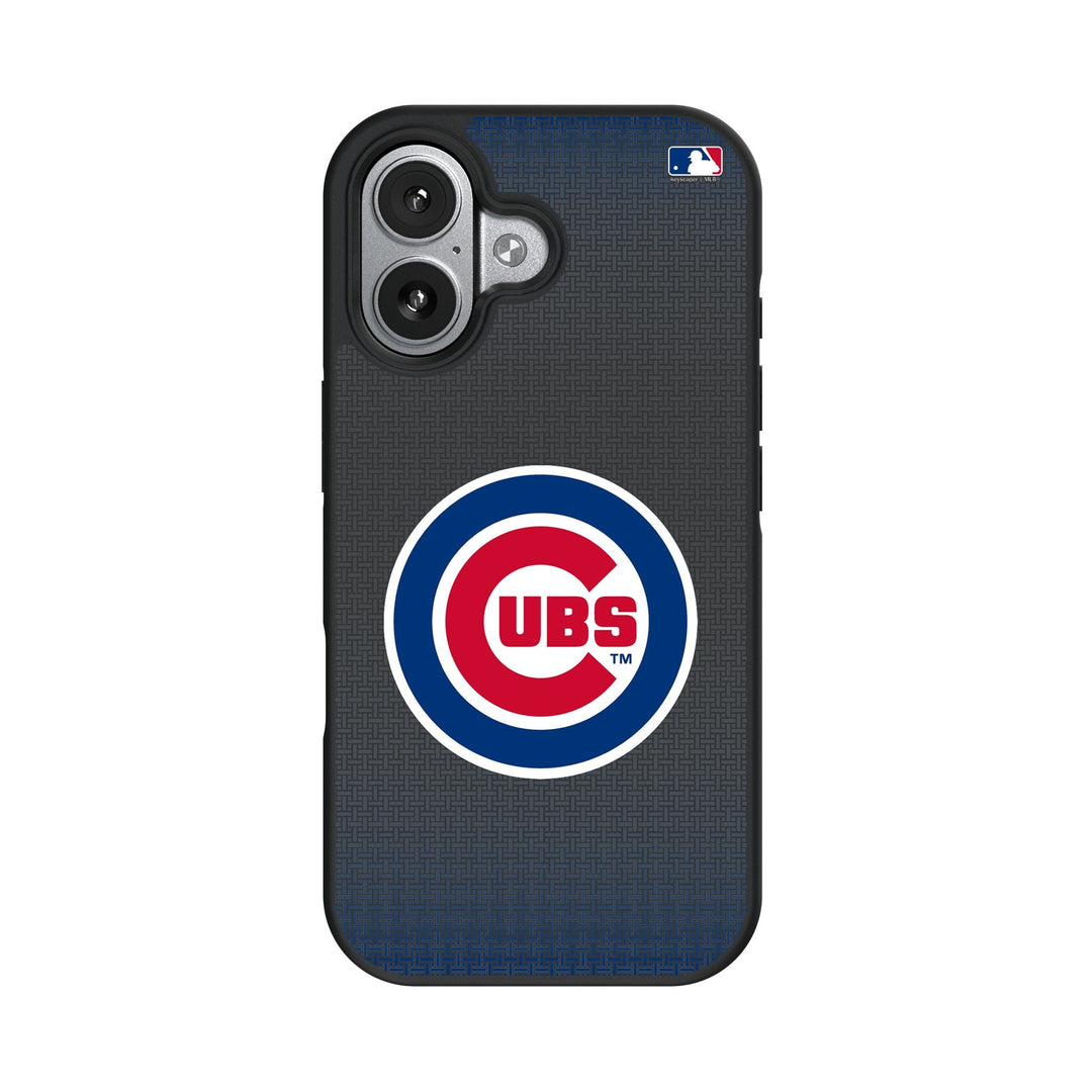Chicago Cubs Linen Bump Phone Case for Apple iPhone 17 Series Phone Cases Keyscaper