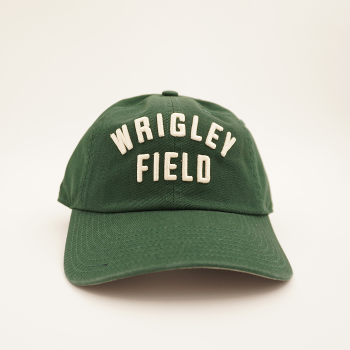 Wrigley Field Ball Park Cap in Dark Green by American Needle Caps AMERICAN NEEDLE