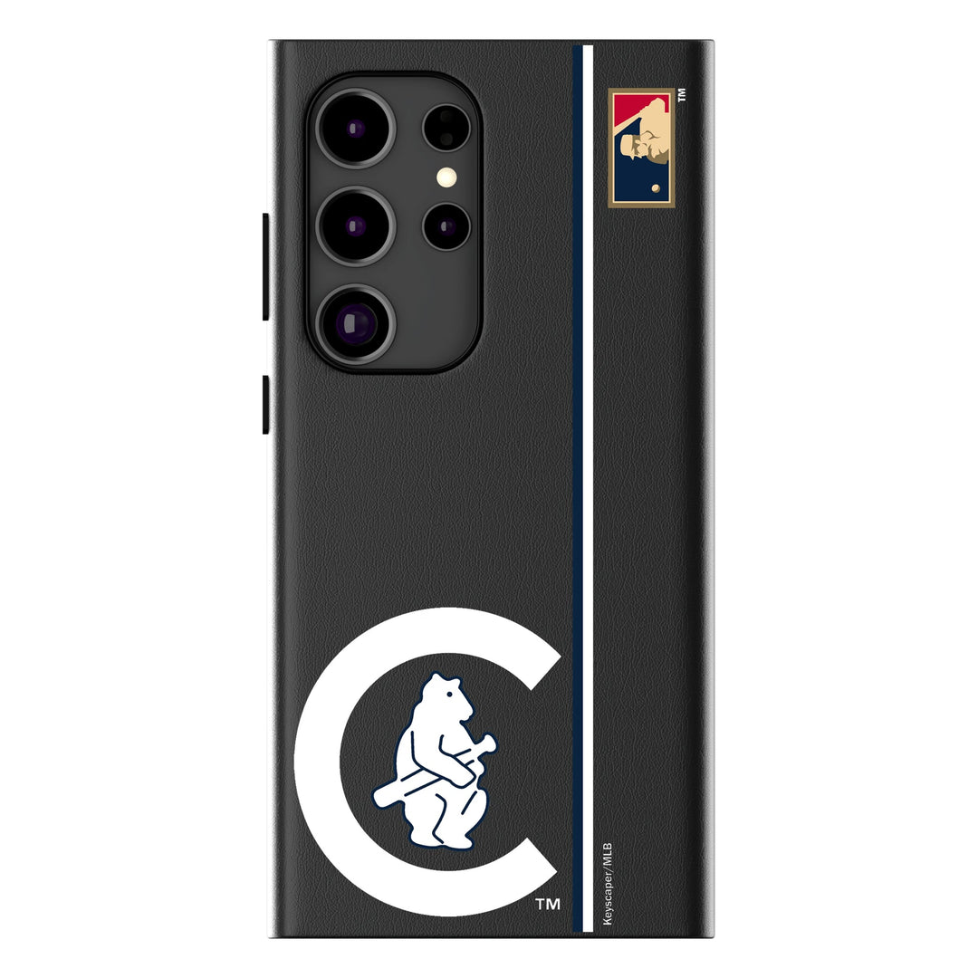 Chicago Cubs 1911-1912 - Cooperstown Collection Sidebar MagSafe Compatible Phone Case for Samsung Galaxy