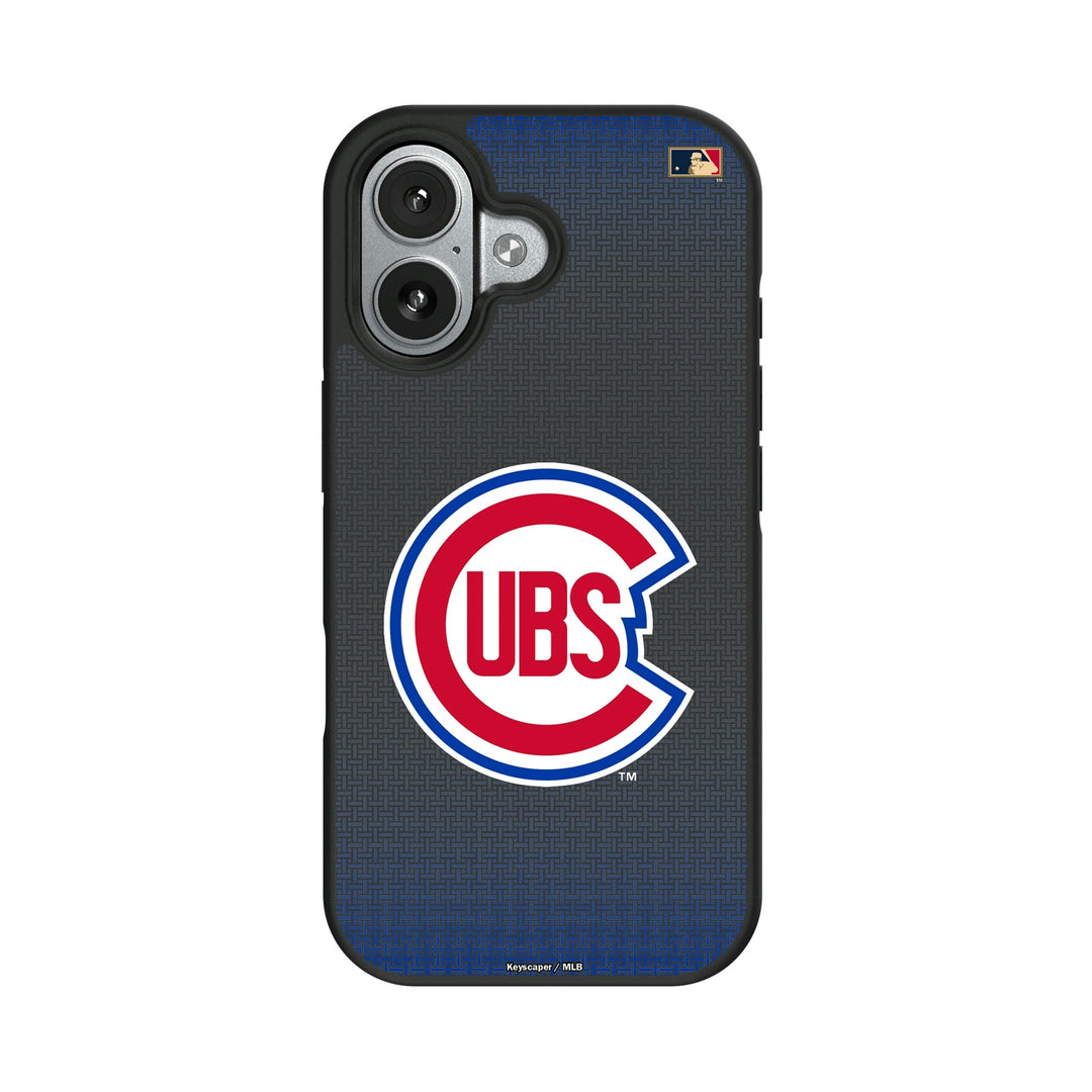 Chicago Cubs 1948-1956 - Cooperstown Collection Linen Bump Phone Case Phone Cases Keyscaper