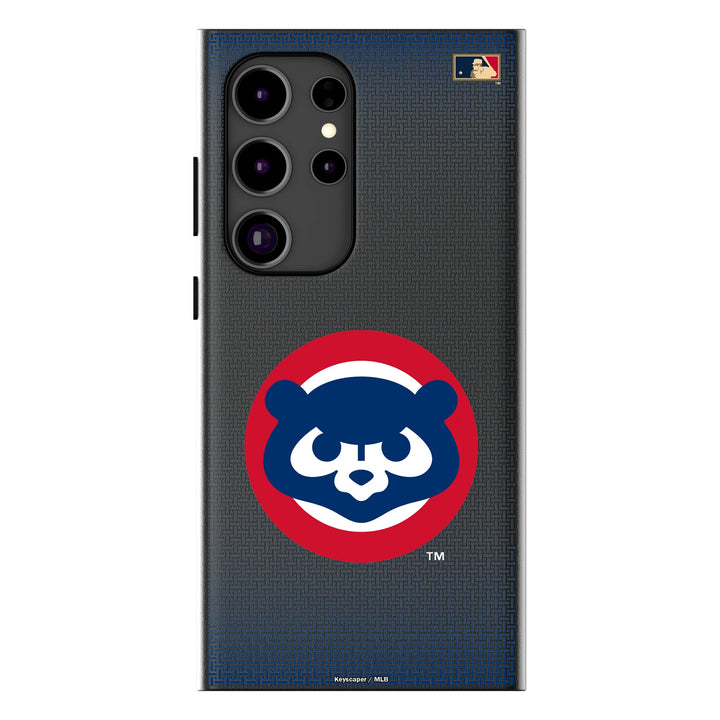 Chicago Cubs Home 1979-1993 - Cooperstown Collection Linen MagSafe Compatible Phone Case for Samsung Galaxy