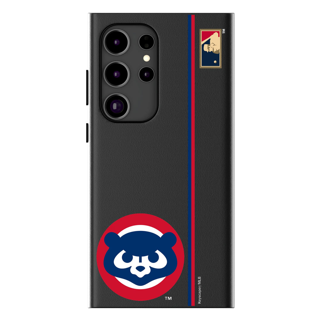 Chicago Cubs Home 1979-1993 - Cooperstown Collection Sidebar MagSafe Compatible Phone Case for Samsung Galaxy