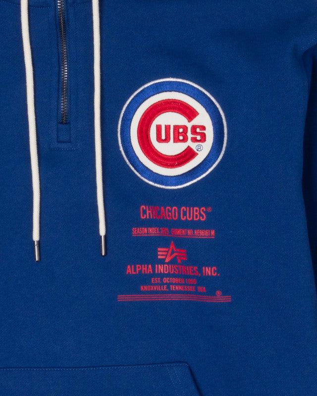 CHICAGO CUBS X ALPHA INDUSTRIES 2023 NEW ERA MEN'S HOODIE Sweatshirts & Hoodies NEW ERA CAP COMPANY INC